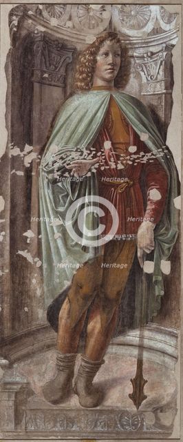 Man with a Mace (Uomo dalla mazza), ca 1487-1488. Artist: Bramante, Donato (1444-1514)
