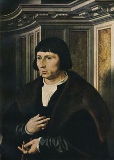 Man with a Rosary c1525. Artist: Jan Gossaert