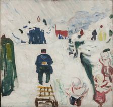 Man with a Sledge, 1910-1912