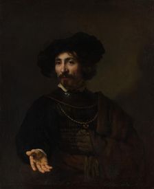 Man with a Steel Gorget. Creator: Style of Rembrandt (Dutch, second or third quarter 17th century)