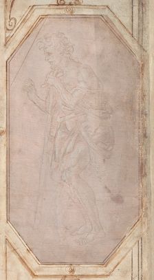 Man with a Stick, c. 1500. Creator: Filippino Lippi