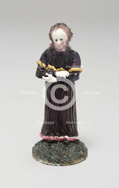 Man with Arms Crossed in Front, France, 1700/50. Creator: Verres de Nevers.