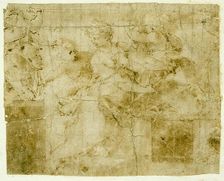 Man with Book Surrounded by Putti, n.d. Creator: Unknown