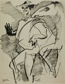 Man with Horse, n.d. Creator: Anders Leonard Zorn