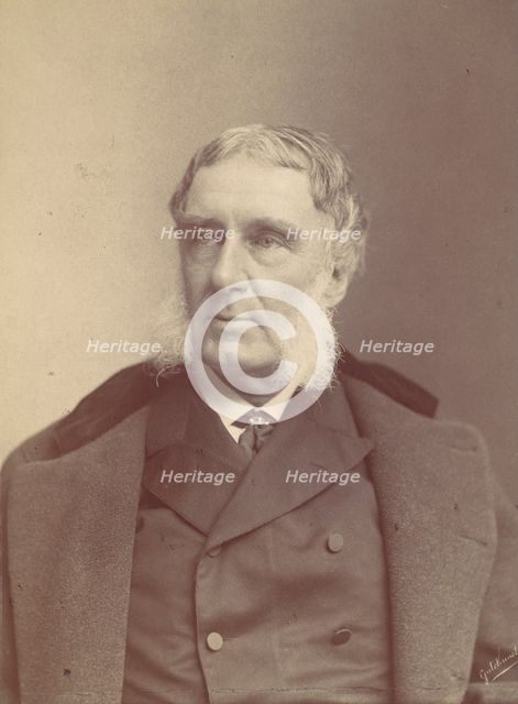 [Man with Side Whiskers], 1870s-80s. Creator: Frederick Gutekunst.
