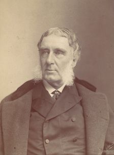 [Man with Side Whiskers], 1870s-80s. Creator: Frederick Gutekunst