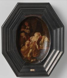 Man with Wench, 1660-1686. Creator: Gerrit Lundens