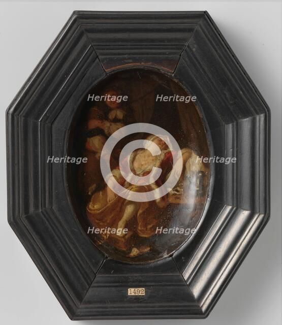 Man with Wench, 1660-1686. Creator: Gerrit Lundens.