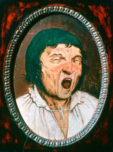 Man Yawning c1545-1569. Artist: Pieter Bruegel the Elder