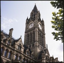 Manchester Town Hall, Albert Square, Manchester, 1983. Creator: Ian Mesnard Parsons