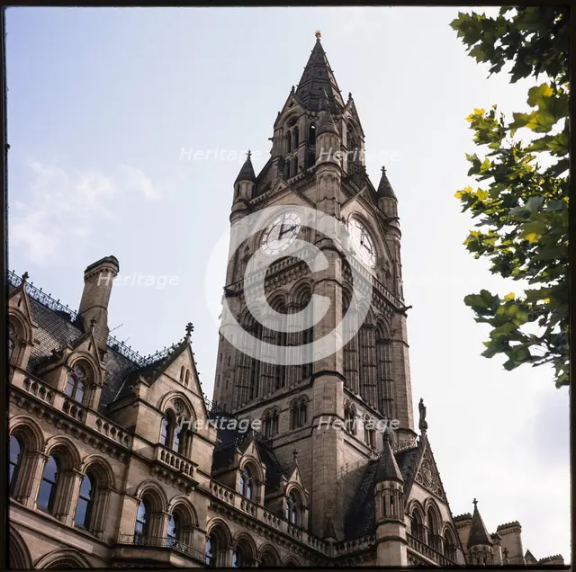Manchester Town Hall, Albert Square, Manchester, 1983. Creator: Ian Mesnard Parsons.