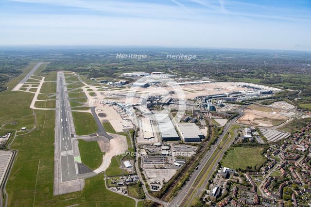 Manchester Airport, Manchester, 2021. Creator: Damian Grady.