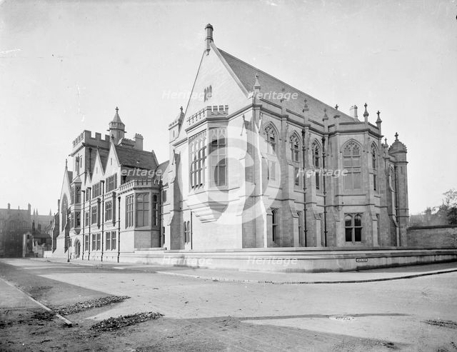 Manchester College, Mansfield Road, Oxford, Oxfordshire, 1890. Artist: Henry Taunt