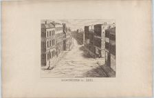 Manchester, in 1851, 1851., 1851. Creator: George Cruikshank