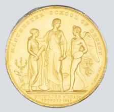 Manchester School of Design, Primrose Medal, 19th century. Creator: William Wyon