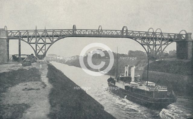 'Manchester Ship Canal', 1910. Artist: Valentine & Sons.