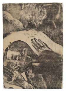 Manao tupapau (She Thinks of the Ghost or The Ghost Thinks of Her), 1894/95. Creator: Paul Gauguin