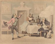 Manager and Spouter, 1784. Creator: Thomas Rowlandson
