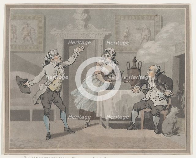 Manager & Spouter, July 1, 1802., July 1, 1802. Creator: Thomas Rowlandson.