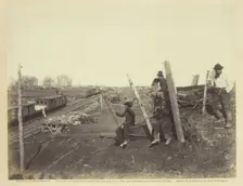 Manassas Junction, March 1862. Creators: Barnard & Gibson, George N. Barnard, James F. Gibson