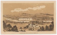 Manawatu Block from Westoe, c.1878. Creator: Edith Stanway Halcombe