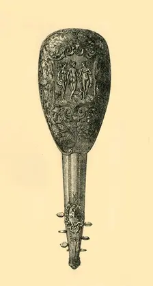 Mandore, 1640, (1881). Creator: D Jones
