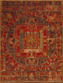 Mandala of Vasudhara, 1495. Creator: Anon