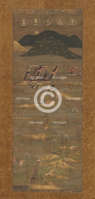 Mandala of Kasuga Shrine, early 14th century. Creator: Unknown.