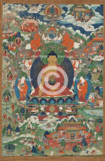 Mandara (pantheon), c.1700. Creator: Unknown.