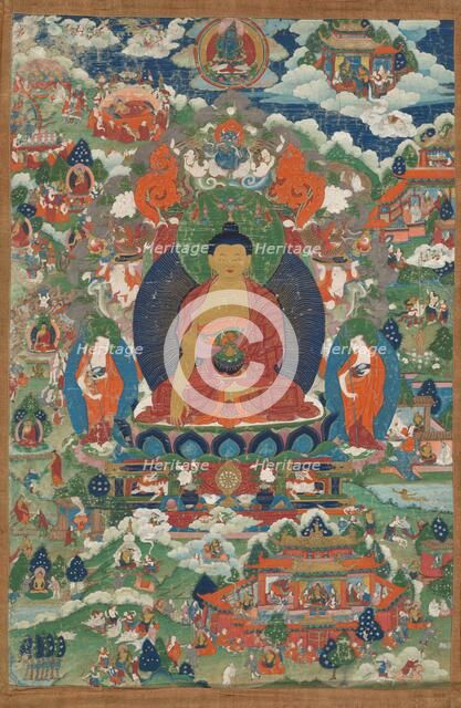 Mandara (pantheon), c.1700. Creator: Unknown.
