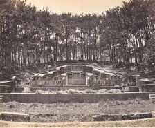 Mandarin Grave at Foochow, ca. 1869. Creator: Attributed to Tung Hing