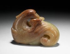 Mandarin Duck with Scrolls, between c.1279 and c.1450. Creator: Unknown
