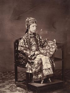 Mandarin Wife, 1860-1863. Creator: Milton M. Miller