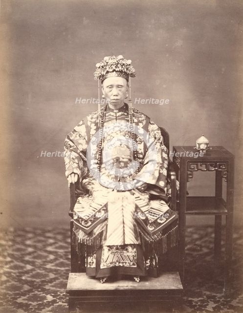 Mandarin Wife, 1861-1863. Creator: Milton M. Miller.