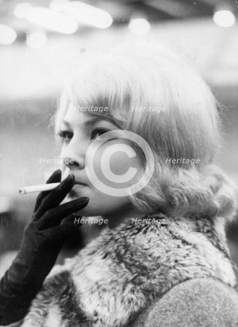 Mandy Rice-Davies. Creator: Unknown.