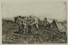 Maneuvers, n.d. Creator: Giovanni Fattori