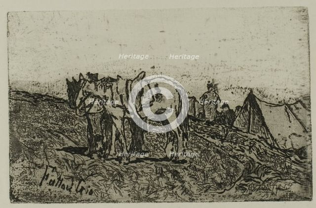 Maneuvers, n.d. Creator: Giovanni Fattori.