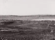 [Maneuvers, Union Cavalry, Winter Quarters]. Brady album, p. 127, 1861-65. Creator: Unknown