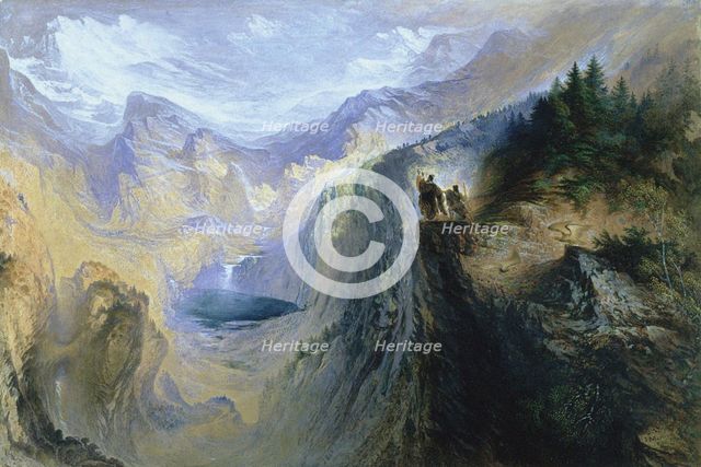 Manfred on the Jungfrau, 1837.