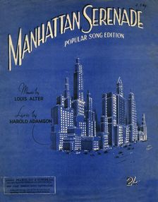 Manhattan Serenade c1942 . Creator: Unknown