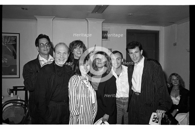 Manhattan Transfer, WEA Reception, London, 1988.   Artist: Brian O'Connor.