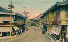 Manila, P.I. Escolta c1912