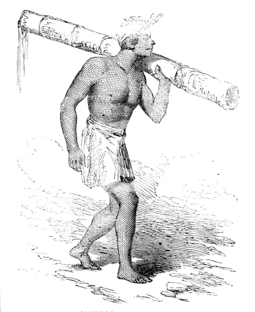 Manilla Water-Carrier, 1857. Creator: Unknown.