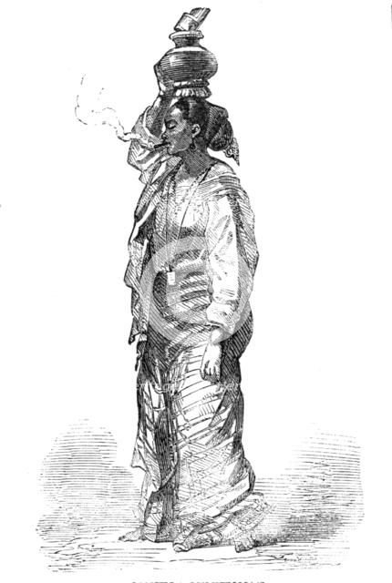 Manilla Milkwoman, 1857. Creator: Unknown.