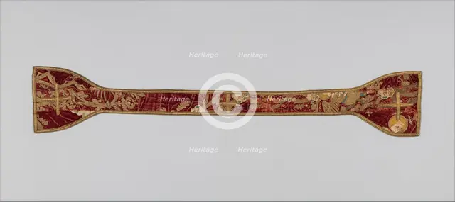 Maniple, British, 14th century. Creator: Unknown.