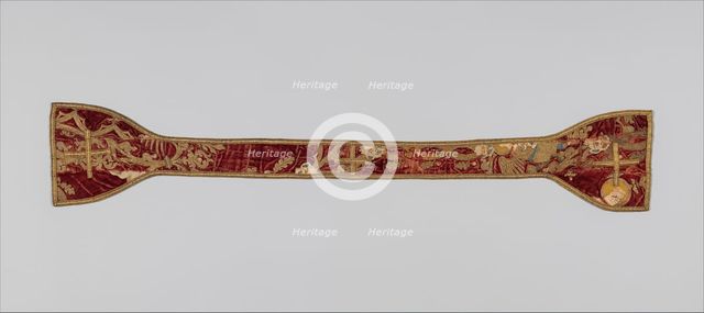 Maniple, British, 14th century. Creator: Unknown.