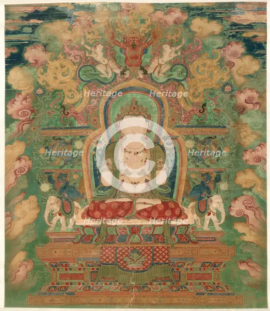 Manjushri, c. 1500-1550. Creator: Unknown.