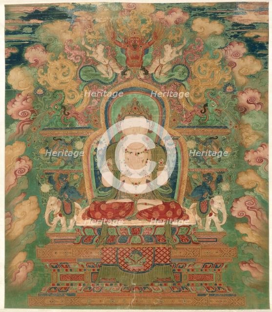 Manjushri, c. 1500-1550. Creator: Unknown.