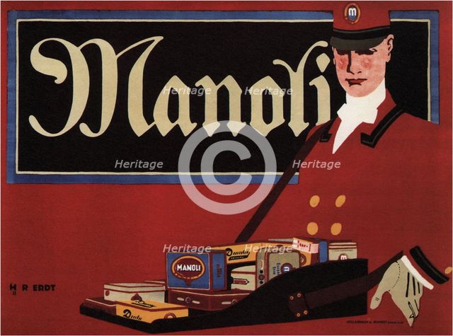 Manoli, 1911. Artist: Erdt, Hans Rudi (1883-1925)