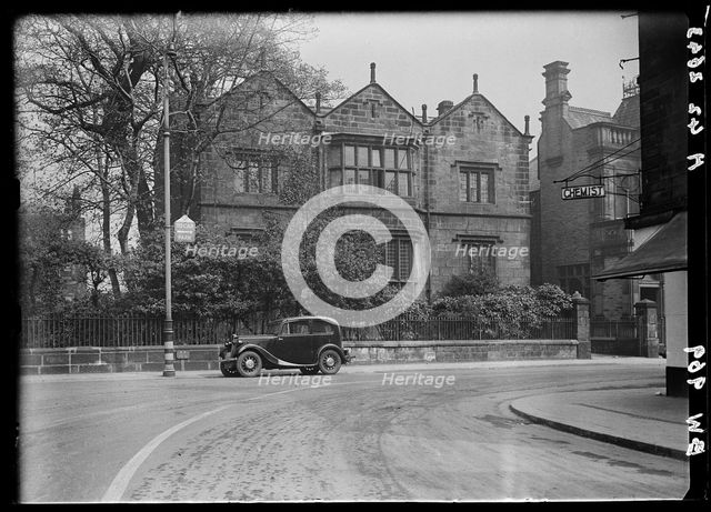 Manor Club, Manor Square, Otley, Leeds, 1942. Creator: George Bernard Wood.